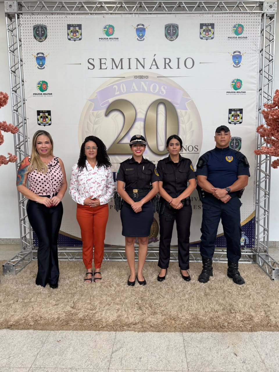 Guarda Civil Municipal participa de seminário pelos 20 anos da Lei Maria da Penha em Senador Canedo