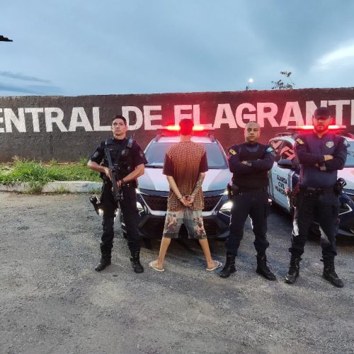 GCM detém homem suspeito de ameaçar duas mulheres com faca em Senador Canedo