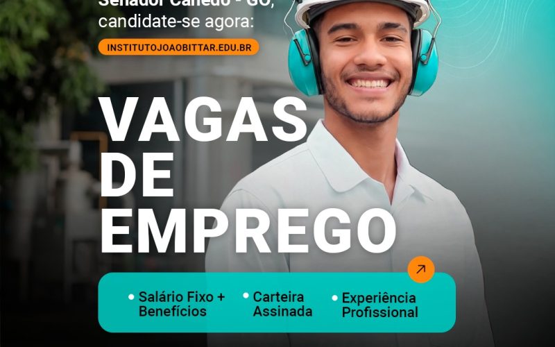 Oportunidade gratuita oferece vagas de emprego para jovens de 17 a 23 anos