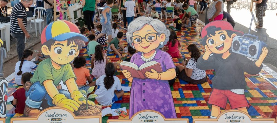Senador Canedo recebe o “Cine Leitura do Bem” com programação cultural gratuita