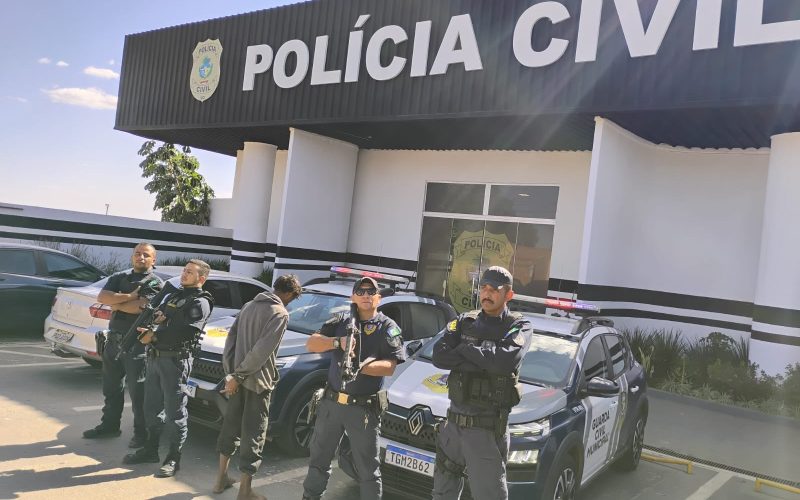 GCM localiza e detém foragido da Justiça após perseguição em área de mata