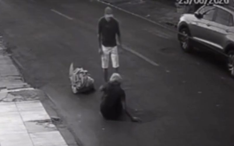 VIOLÊNCIA: homem com tornozeleira é preso suspeito de espancar idoso por cerca de 30 minutos em Goiânia