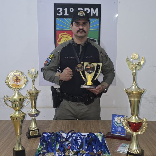 Sargento de Senador Canedo conquista 8º lugar no Brasileiro de Xadrez para Militares